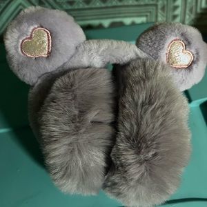 Cute purple bear ear muffs